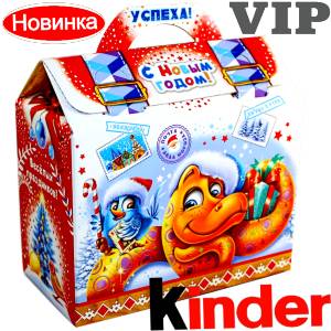 Сладкий подарок на Новый Год в жестяной упаковке весом 1200 грамм по цене 1762 руб в Стародубе