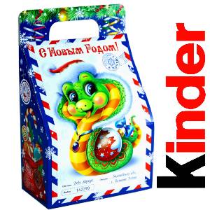 Детский подарок на Новый Год в жестяной упаковке весом 335 грамм по цене 1312 руб в Стародубе